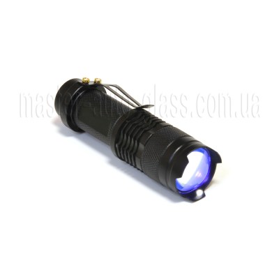 УФ LED фонарик для ремонта сколов и трещин - 3Вт